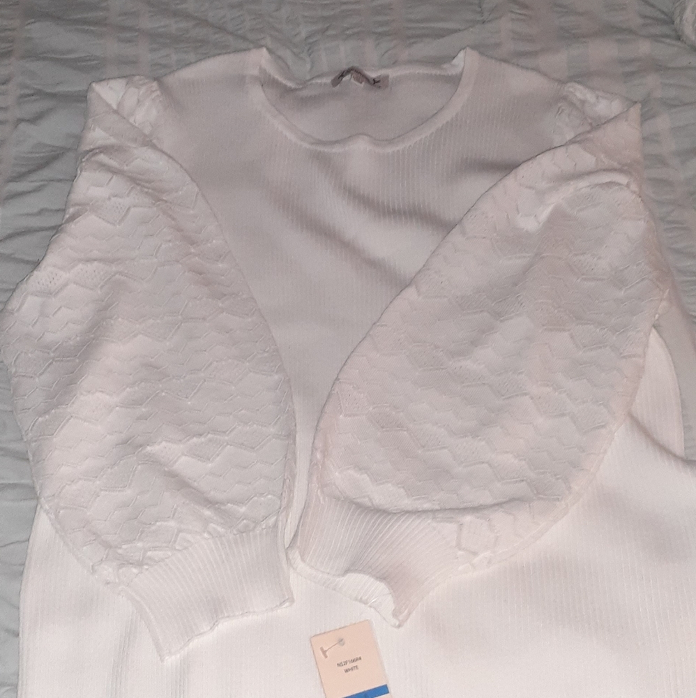 Nanette white top